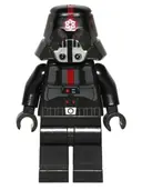 Minifigurka: SW0414:  Sith Trooper - Black Armor, Plain Legs
