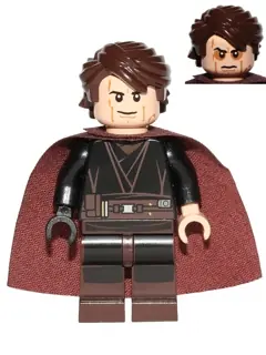 SW0419:  Anakin Skywalker (Sith Face, Cape)
