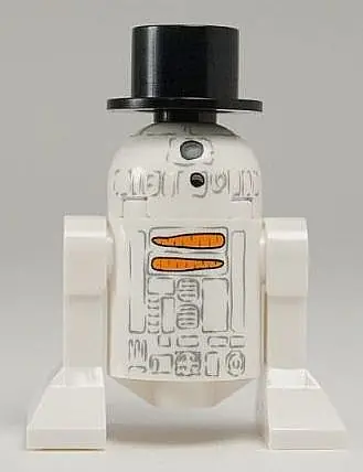 SW0424:  Astromech Droid, R2-D2, Snowman