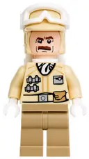 Minifigurka: SW0425:  Hoth Rebel Trooper Tan Uniform (Moustache)