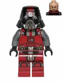 Minifigurka: SW0436:  Sith Trooper - Dark Red Armor, Printed Legs