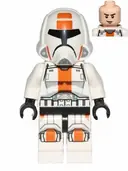 Minifigurka: SW0440:  Republic Trooper - Helmet, Smirk