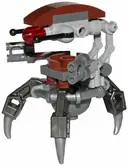 Minifigurka: SW0441:  Droideka (Destroyer Droid) - Pearl Dark Gray Arms Mechanical
