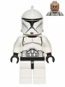 Minifigurka: SW0442:  Clone Trooper (Phase 1) - Scowl