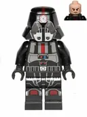 Minifigurka: SW0443:  Sith Trooper - Black Armor, Printed Legs