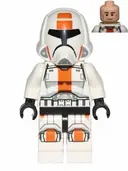 Minifigurka: SW0444:  Republic Trooper - Helmet, Cheek Lines