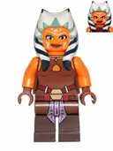 Minifigurka: SW0452:  Ahsoka Tano (Padawan) - Reddish Brown Backless Vest with Necklace and Belt