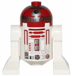 SW0456:  Astromech Droid, R4-P17 - Black Full Rectangles