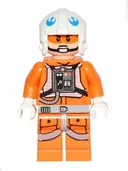Minifigurka: SW0458:  Snowspeeder Pilot - White Helmet