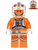 Minifigurka: SW0461:  Luke Skywalker (Pilot, Printed Legs)