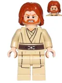 Minifigurka: SW0489:  Obi-Wan Kenobi (Mid-Length Tousled with Center Part Hair)