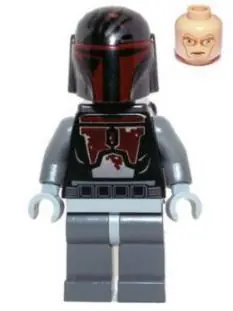 SW0494:  Mandalorian Super Commando - Large Sand Blue Eyes
