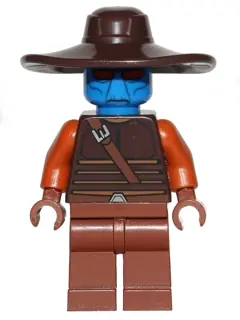 SW0497:  Cad Bane - Blue Head, Reddish Brown Legs