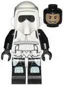 Minifigurka: SW0505:  Imperial Scout Trooper - Printed Black Head and Legs