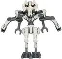 Minifigurka: SW0515:  General Grievous - Bent Legs, White Armor