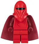 Minifigurka: SW0521:  Imperial Royal Guard - Dark Red Arms and Hands, Starched Fabric Cape