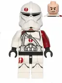 Minifigurka: SW0524:  Clone BARC Trooper, 91st Mobile Reconnaissance Corps (Phase 2) - Scowl