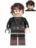 Minifigurka: SW0526:  Anakin Skywalker (Dark Brown Legs, Headset)