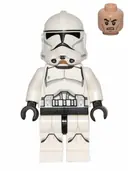 Minifigurka: SW0541:  Clone Trooper (Phase 2) - Light Nougat Head