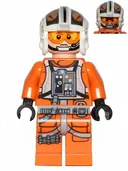 Minifigurka: SW0544:  Rebel Pilot X-wing (Theron Nett)