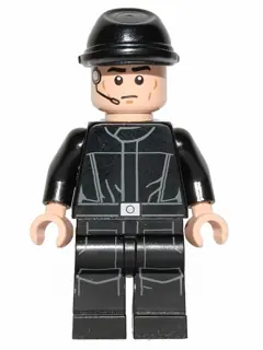 SW0545:  Imperial Crew, Black Jumpsuit, Cavalry Kepi