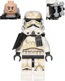 Minifigurka: SW0548A:  Sandtrooper - Black Pauldron, Ammo Pouch, Dirt Stains, Survival Backpack