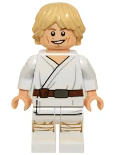 SW0551:  Luke Skywalker (Tatooine, White Legs, Detailed Face Print)