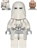 Minifigurka: SW0568:  Snowtrooper, Light Bluish Gray Hips, Light Bluish Gray Hands, White Kama