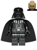 Minifigurka: SW0586:  Darth Vader (Tan Head)