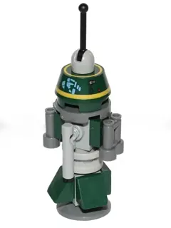 SW0589:  Astromech Droid, R1-G4, Decorated Truncated Cone