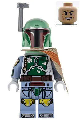 SW0610:  Boba Fett - Pauldron, Helmet, Jet Pack, Printed Arms and Legs