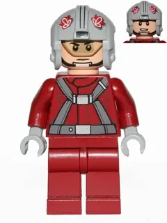 SW0619:  T-16 Skyhopper Pilot - Light Bluish Gray Helmet