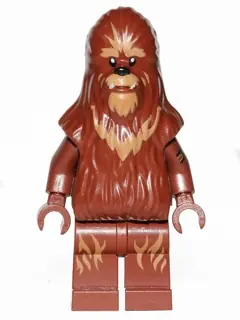 SW0627:  Wookiee - Reddish Brown with Dark Tan Fur, Printed Legs, Band on Left Arm