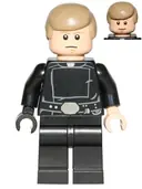 Minifigurka: SW0635:  Luke Skywalker - Jedi Master, Dark Tan Smooth Hair