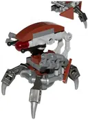Minifigurka: SW0642:  Droideka (Destroyer Droid) - Reddish Brown Triangles without Stickers