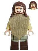 Minifigurka: SW0651:  Qui-Gon Jinn - Poncho, Reddish Brown Beard