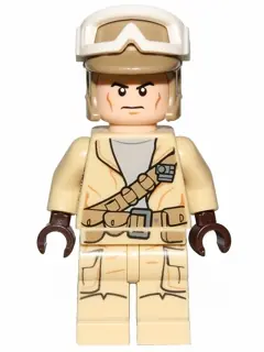 SW0688:  Rebel Trooper, Goggles, Dark Tan Helmet