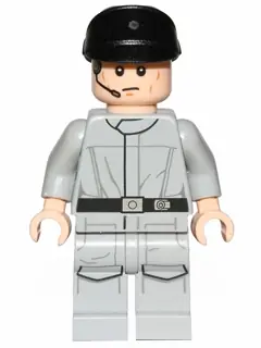 SW0693:  Imperial Crew - Black Cap, Closed Mouth