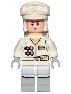 SW0708:  Hoth Rebel Trooper White Uniform (Frown)