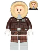 Minifigurka: SW0709:  Han Solo - Parka, Dark Brown Coat (Hoth)