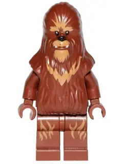 SW0713:  Wookiee - Reddish Brown with Dark Tan Fur, Printed Legs, Plain Arms