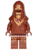 Minifigurka: SW0713:  Wookiee - Reddish Brown with Dark Tan Fur, Printed Legs, Plain Arms