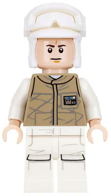 SW0735:  Hoth Rebel Trooper Dark Tan Uniform (Frown)