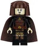 Minifigurka: SW0745:  Luminara Unduli - Dark Brown Headgear, Cape