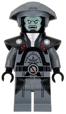 SW0747:  Imperial Inquisitor Fifth Brother - Dark Bluish Gray Uniform