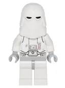 Minifigurka: SW0764:  Snowtrooper, Light Bluish Gray Hips, Light Bluish Gray Hands - Backpack attached to Neck Bracket with Plate, Modified w/ Clip Ring