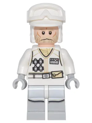 SW0765:  Hoth Rebel Trooper White Uniform (Tan Beard, without Backpack)
