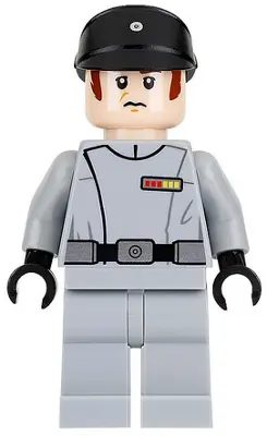 SW0775:  Imperial Officer - Light Bluish Gray Uniform