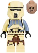 Minifigurka: SW0787:  Scarif Stormtrooper (Shoretrooper) (Captain)