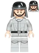Minifigurka: SW0797:  Imperial AT-ST Driver (Helmet with Printed Goggles, Light Bluish Gray Jumpsuit, Printed Legs)